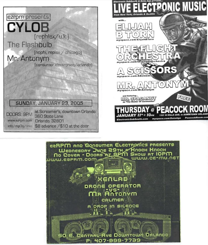 Some old flyers